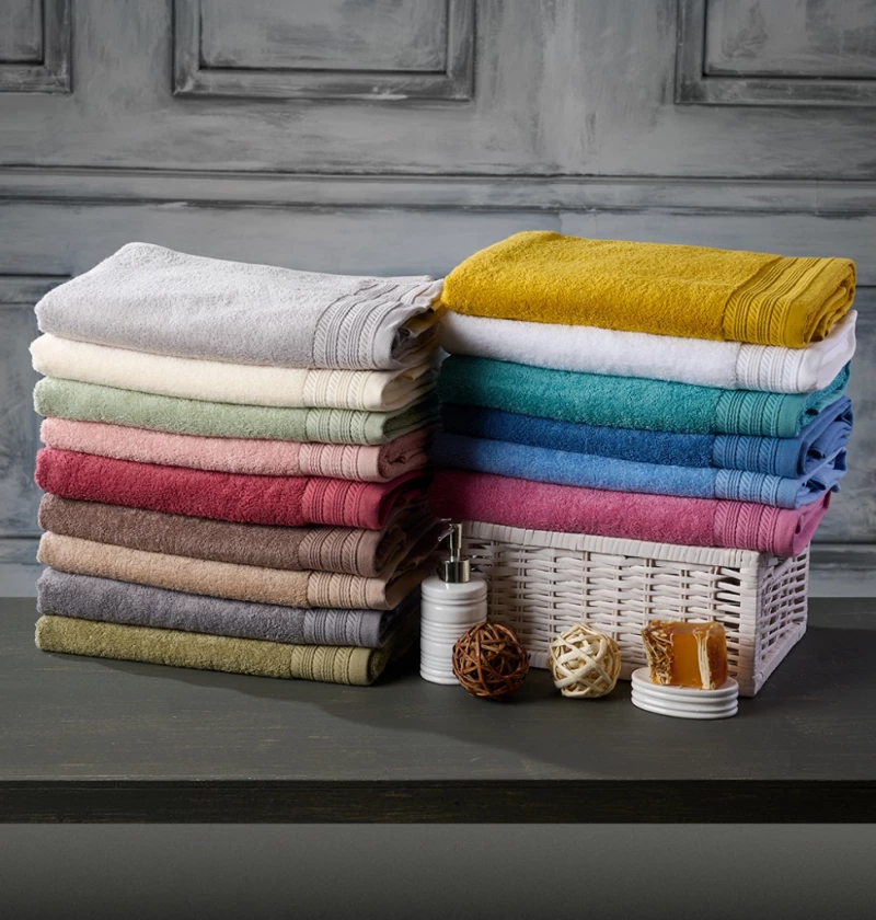 Πετσέτα Μονόχρωμη New Cotton Series - Powder, Χεριών 30x50