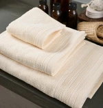 Πετσέτα Μονόχρωμη New Cotton Series - Rose, Σώματος 75x150
