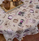 Τραπεζομάντηλα Κουζίνας Cook - Purple, 140x140cm