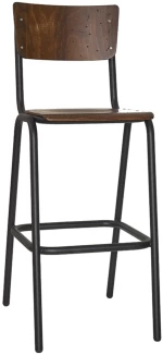 Barstool School/S - Μέταλλο - 55x44x114 cm