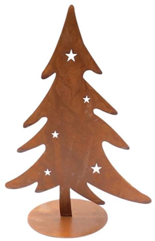 Δένδρο μεταλλικό rusty 40εκ.