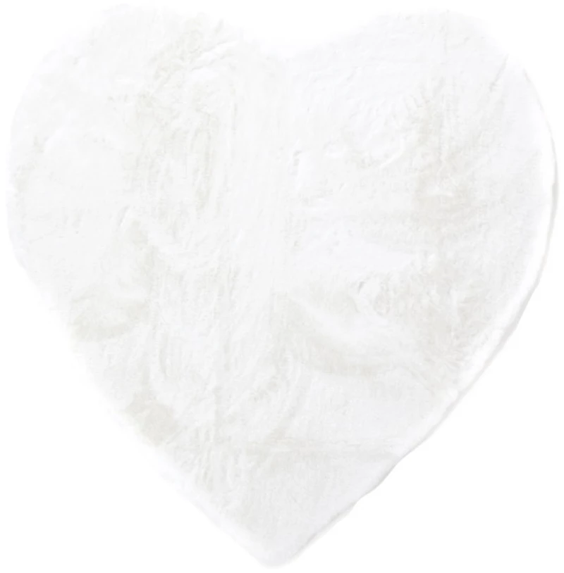 Παιδικό χαλί Bunny Kids Heart White Royal Carpet - 100 x 100 cm