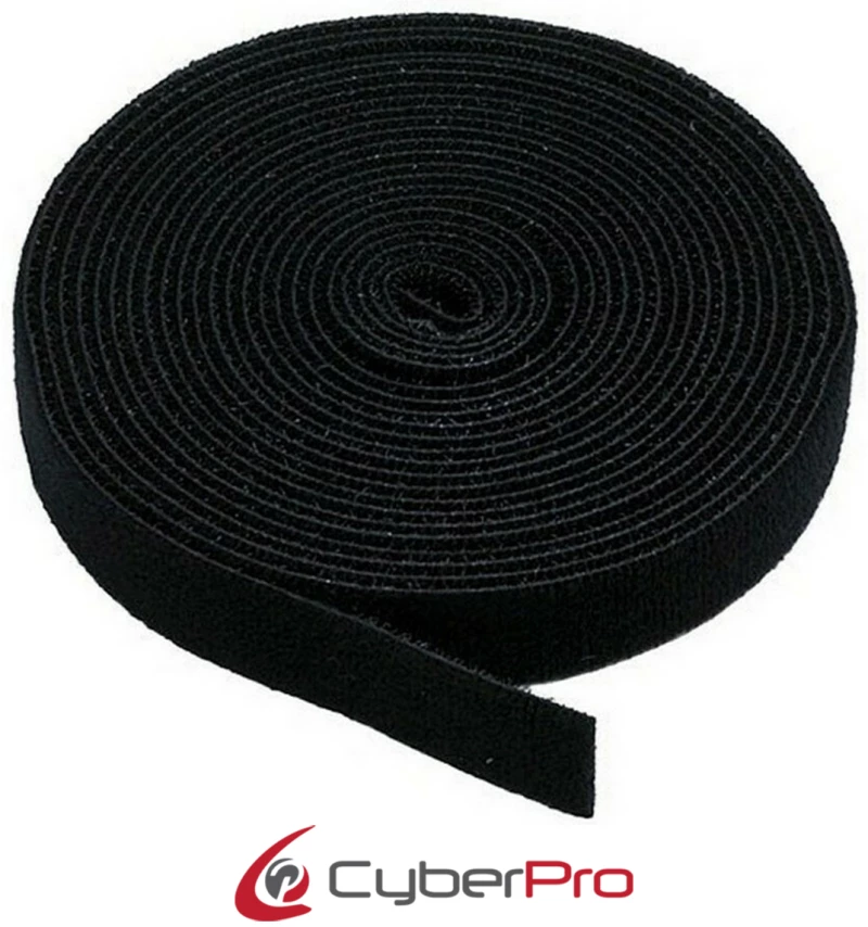 CYBERPRO CP-VELCRO313, Ταινία Velcro, 3 μέτρα, 13mm Πλάτος