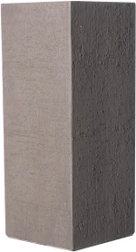 Supergreens Γλάστρα Πήλινη Golden Καφέ XL 43x43x75 εκ.