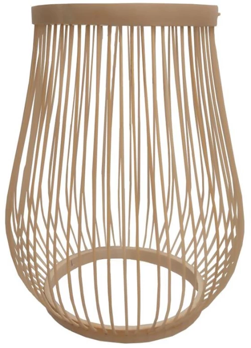 Φωτιστικό καπέλο φυσικό rattan Φ20x25