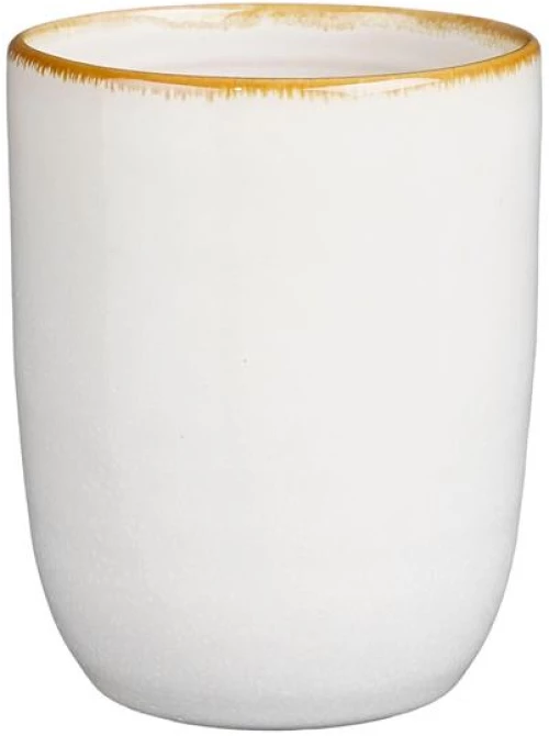 Κούπα κεραμικό λευκή 7,5x10