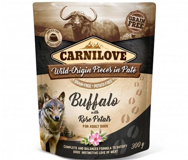Brit Carnilove Pouches 300gr Ostrich with Blackberries  300gr