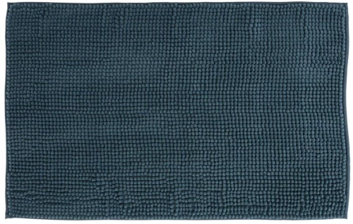 xαλί μπάνιου chenille 50x80 πετρόλ
