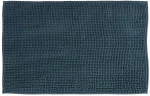 xαλί μπάνιου chenille 50x80 πετρόλ