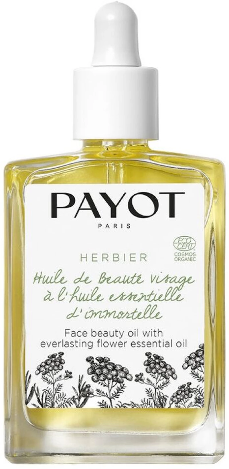 Λάδι Προσώπου Payot Herbier Huile De Beaute Immortelle 30 ml Οργανικό