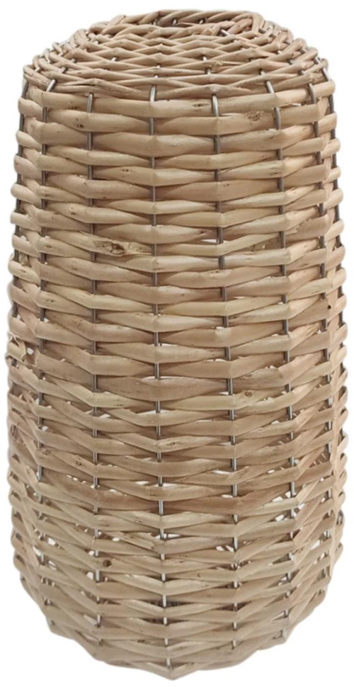 Βαζο rattan φυσικό 20x38,5