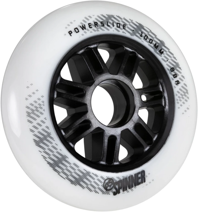 Powerslide Spinner Ροδάκια 100χιλ. - Λευκό