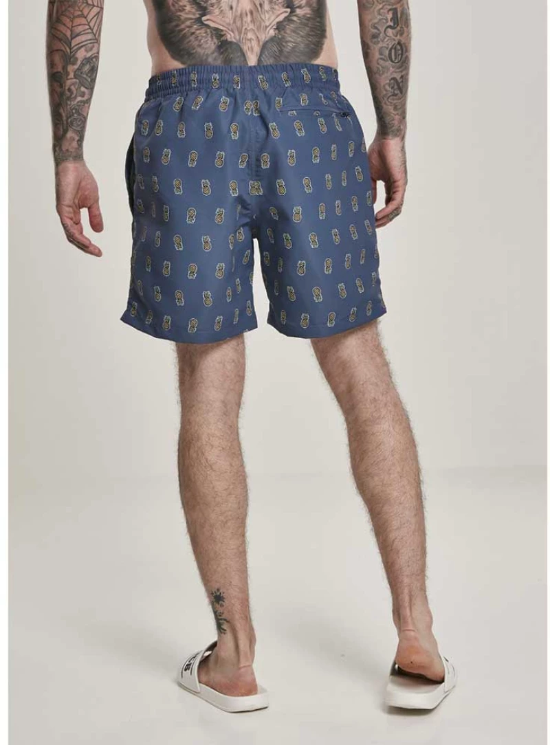 Μαγιό Βερμούδα Urban Classics Pattern Swim Shorts Pineapple Aop