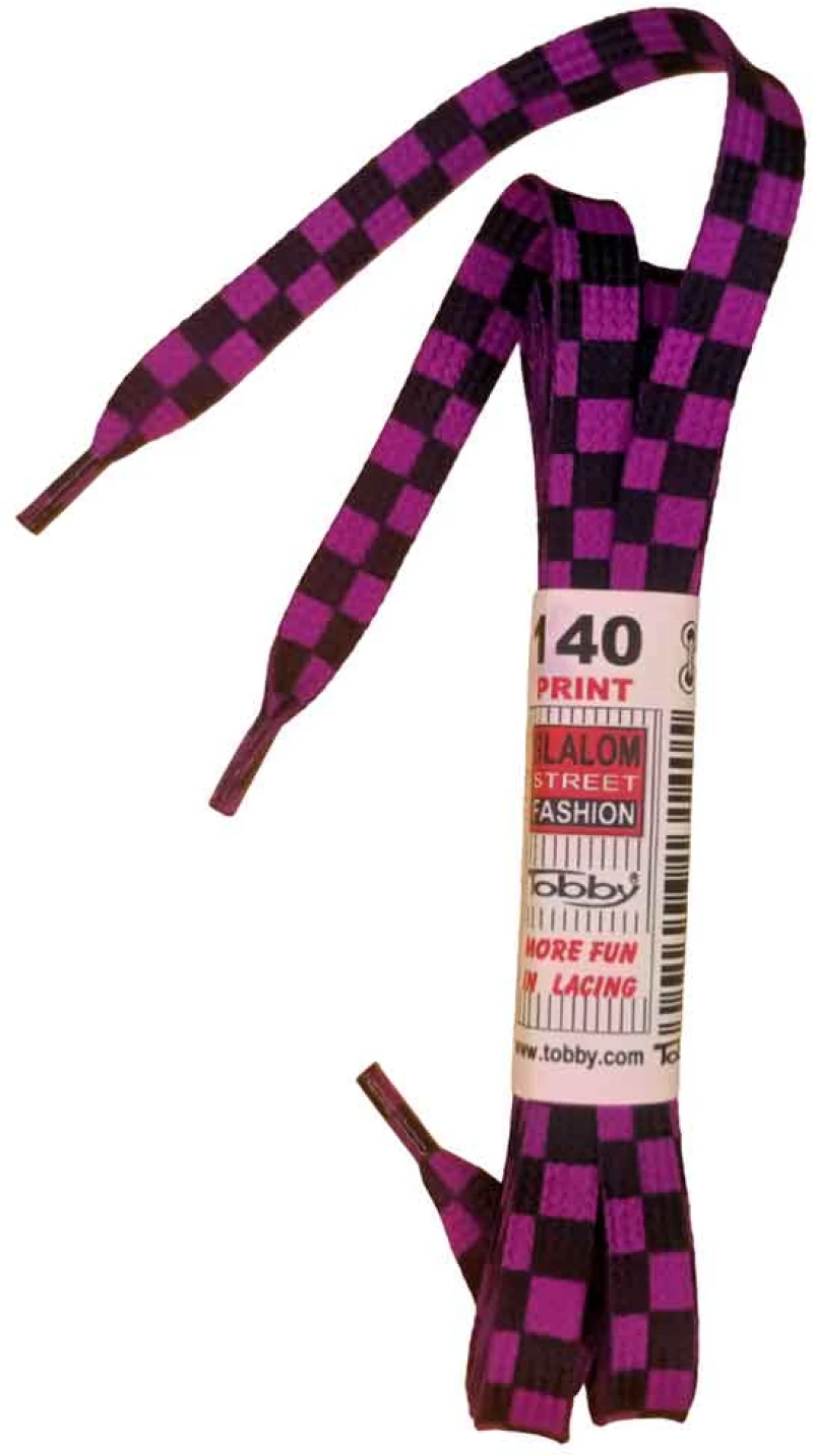 Κορδόνια παπουτσιών Tobby Checker Fux 140cm