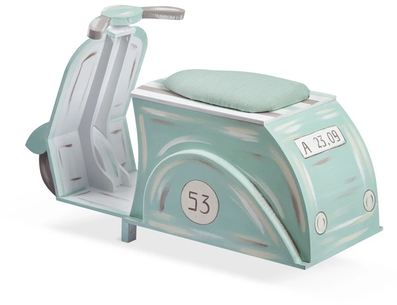 Σετ Βάπτισης - Vespa Ξύλινο κουτί ΖΚ328-1