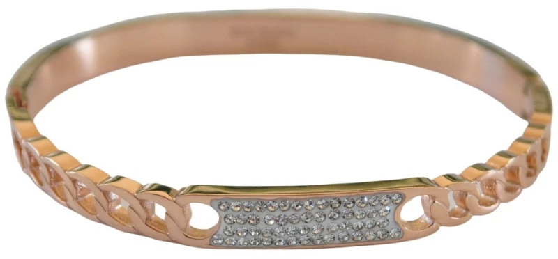 Βραχιόλι Ατσάλι Xειροπέδα 98755-114 Rose Gold Rose gold