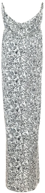 Φόρεμα Strapless Γυναικείο Fantazy 37009 Άσπρο-Μαύρο Μαύρο/Λευκό