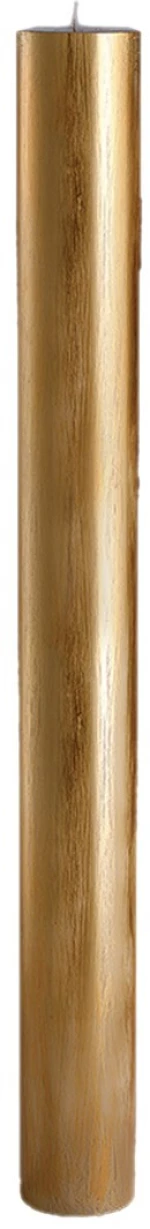 Λαμπάδα Γάμου Κούφιο Κερί Χρυσο 15x140cm NK010 (2ΤΜΧ.) Χωρίς Βάση