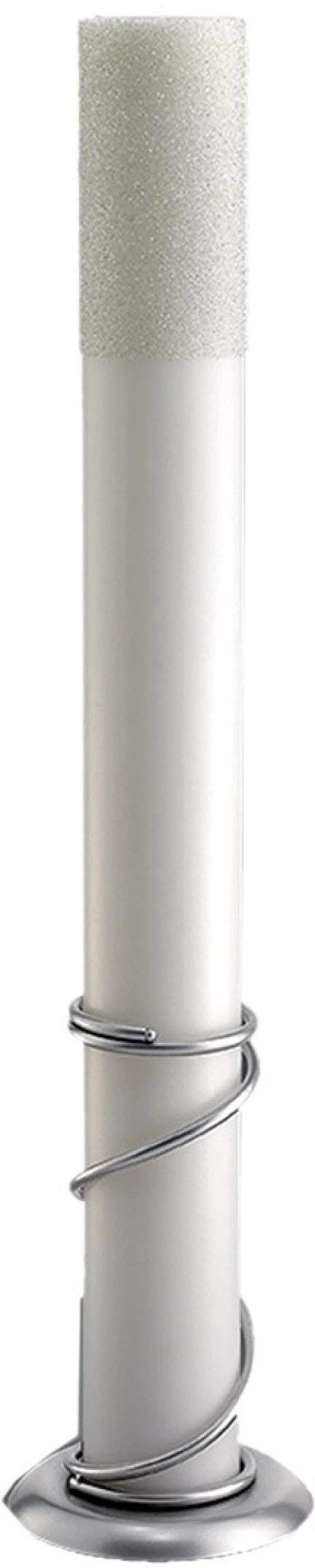Λαμπάδα Γάμου Κούφιο Κερί Με Χάντρα 15x140cm NK028 (2ΤΜΧ.) Εκρου Χωρίς Βάση