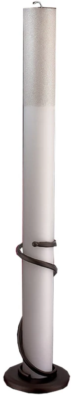 Λαμπάδα Γάμου Μασίφ Κερί 12x140cm NK062 (2ΤΜΧ.) Λευκό Χωρίς Βάση