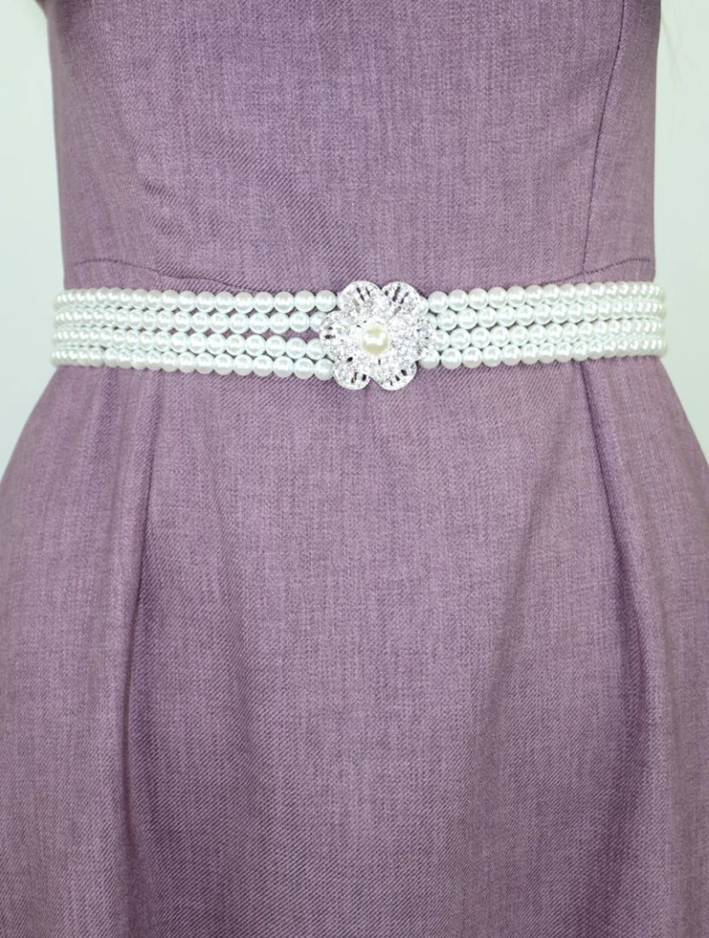 ΖΩΝΗ PEARLS FLOWER BLT3516 MONDE