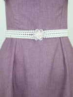 ΖΩΝΗ PEARLS FLOWER BLT3516 MONDE