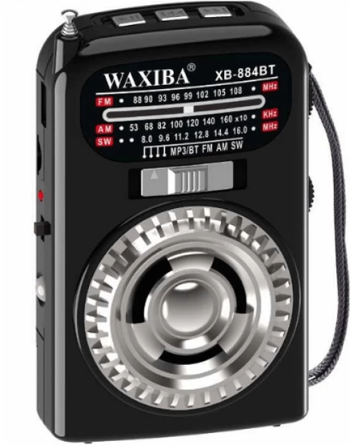 Επαναφορτιζόμενο ραδιόφωνο - XB884 - 108846 Μαυρο