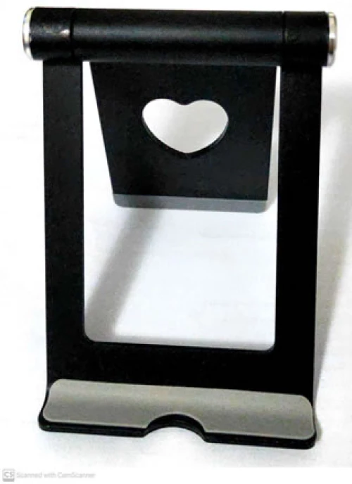 STAND ALUMINUM HOLDER SMARTPHONE Μαυρο
