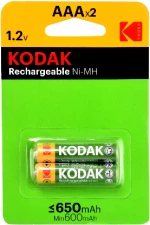 30955042 Kodak rechargeable Ni-MH AAA battery 650mAh (2 pack)