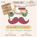Προσκλητήριο βάπτισης - Vespa ΒΑ-5109