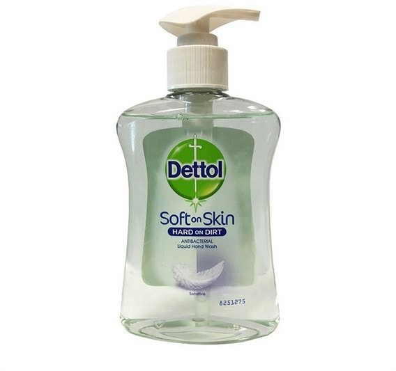 Dettol Soft On Skin Sensitive Antibacterial Liquid Soap 250ml