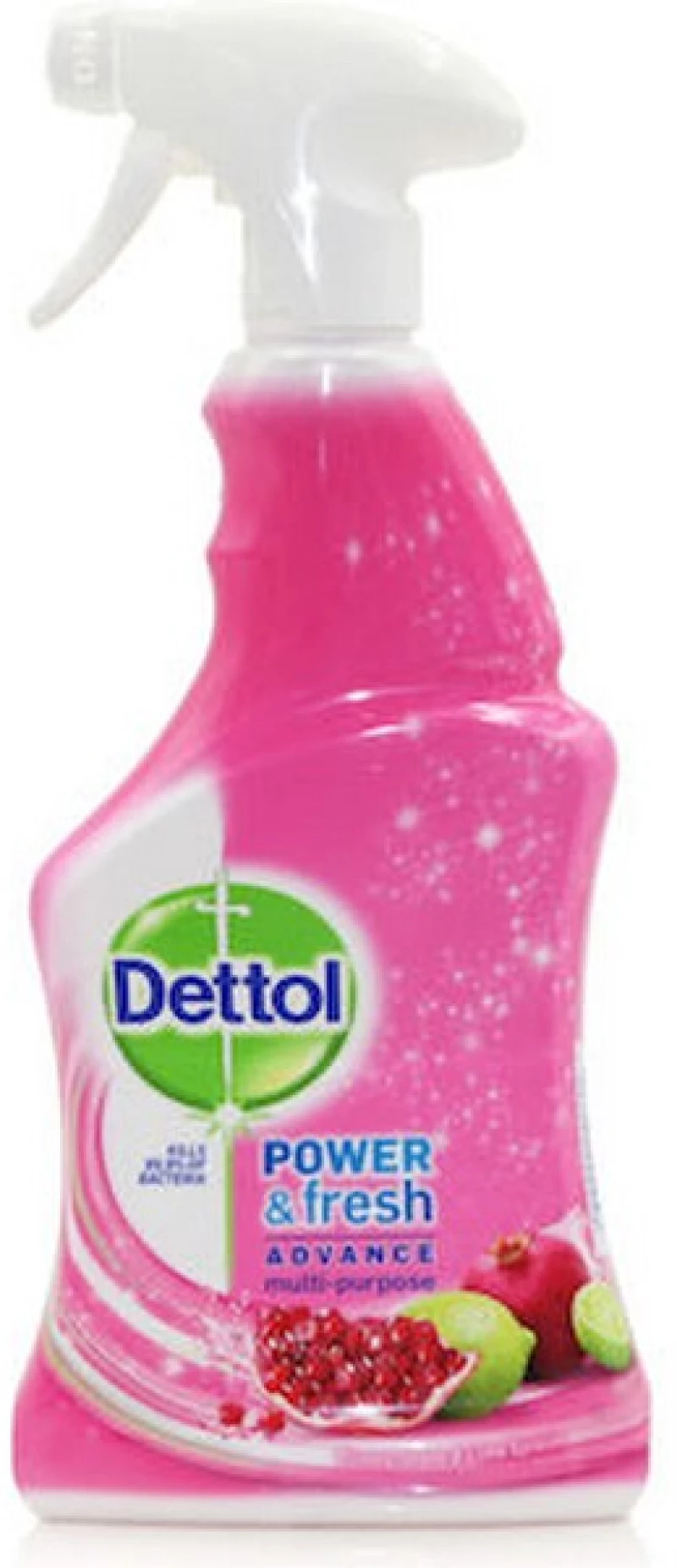 Dettol Power + Fresh Advance Spray Pomegrande + Lime 500ml