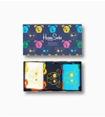ΚΑΛΤΣΕΣ HAPPY SOCKS  MIXED DOG ΣΥΣΚΕΥΑΣΙΑ ΔΩΡΟΥ - 3 ΖΕΥΓΗ - 36-40