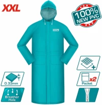 TOTAL Αδιάβροχη καπαρντίνα Β.Τ XXL (THTRC031.XXL)