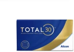 ALCON TOTAL 30 3 Μηνιαίοι Φακοί Επαφής Σιλικόνης Υδρογέλης με UV Προστασία