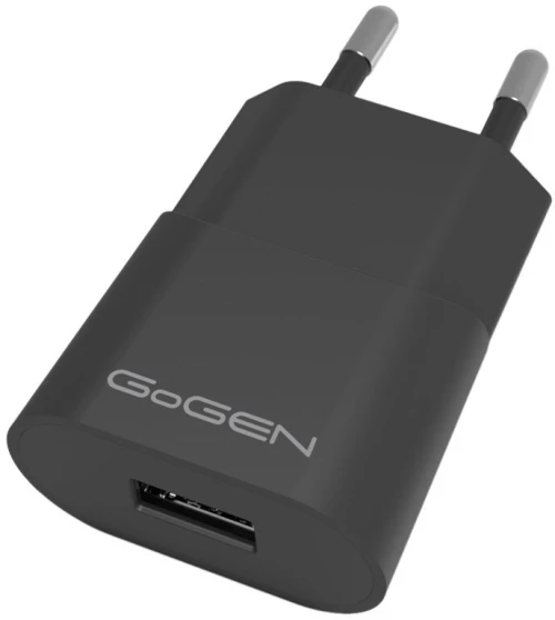 GoGEN ACH102B, Φορτιστής USB - 1A Μαύρος