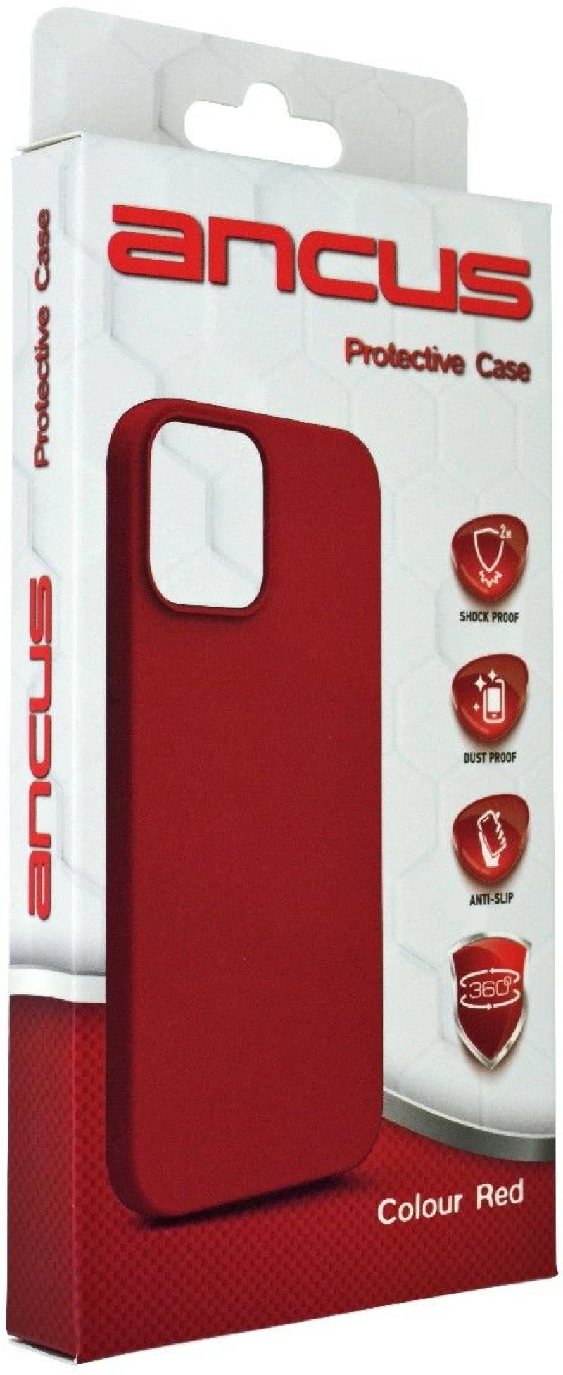 Θήκη Ancus Silicon Liquid για Apple  iPhone 15 Plus Κόκκινο