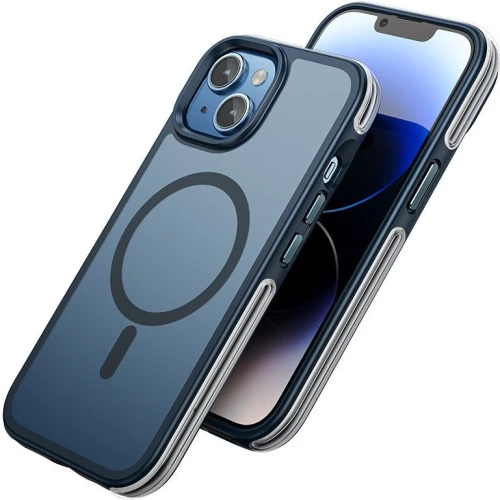 Θήκη Hoco Flexible Airbag 6m Anti-Fall Series MagSafe για Apple iPhone 15 Plus Μπλε