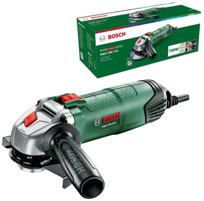 Γωνιακός μύλος BOSCH PWS 750-115 750 W 115 mm