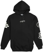 The Dudes Polkadoods Hoodie Black