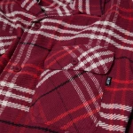 HUF Westridge Unisex Shirt Berry
