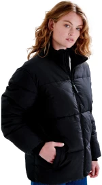Μπουφάν 24 Colours Puffer Black