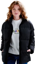 Μπουφάν 24 Colours Puffer Black