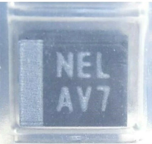 NEC Tokin Πυκνωτής 62uf/11v AV7 V71 AV7 NEL για MacBook