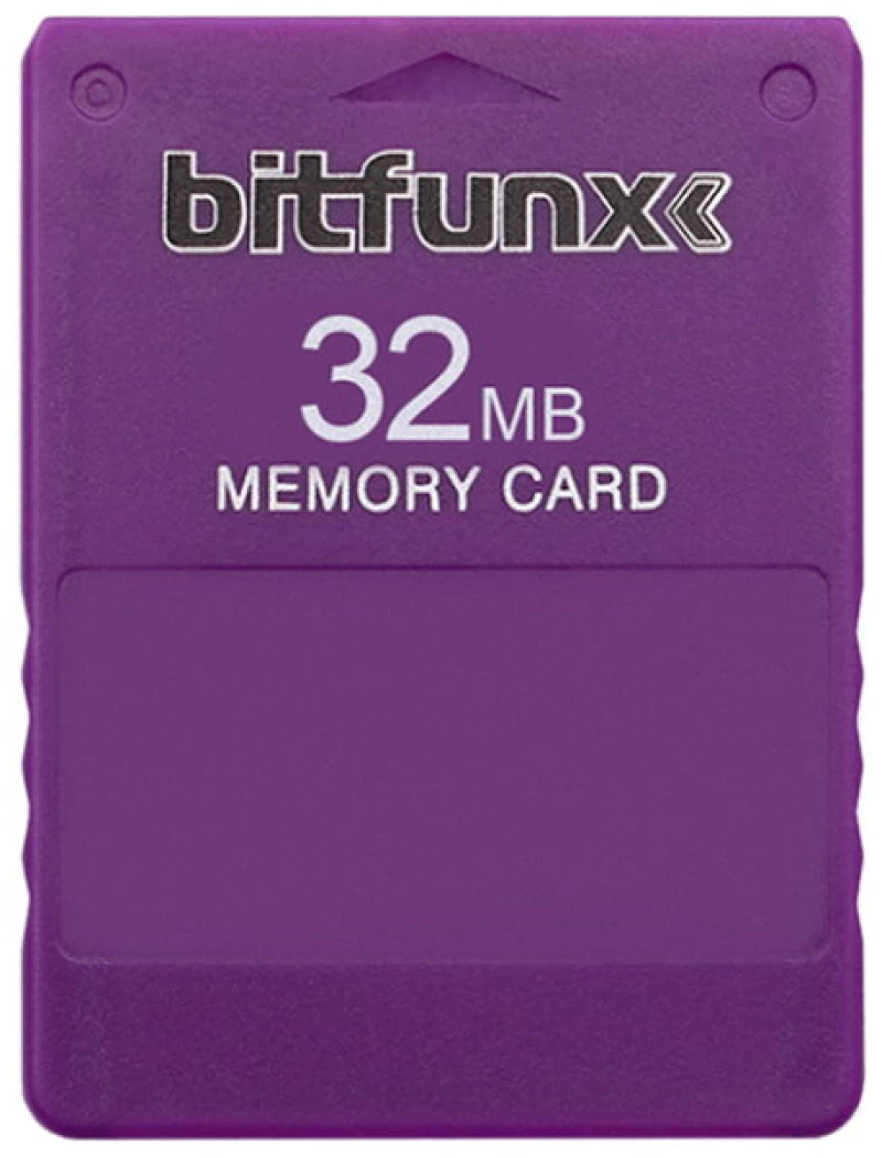 BITFUNX Κάρτα Μνήμης Για Sony PlayStation 2 PS2 McBoot FMCB V1.966 (32MB) (Μωβ)
