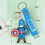 Μπρελόκ Captain America 3D (OEM)