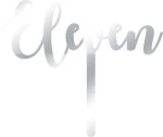 Cake Topper Eleven ΑΣΗΜΙ ΚΑΘΡΕΠΤΗΣ