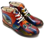 Art shoes -  Mποτάκια eyes