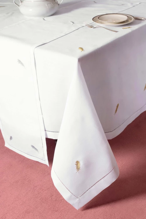 Πετσέτες φαγητού (45cm X 45cm) yl1011 ασημί Silk Fashion