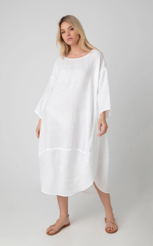 Φόρεμα Tulip White